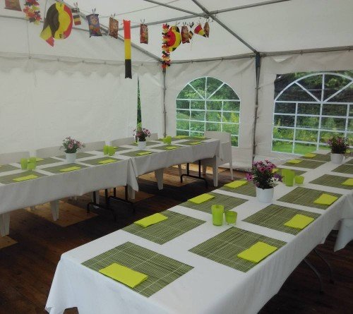 Partytent Heavy Luxe 6x6