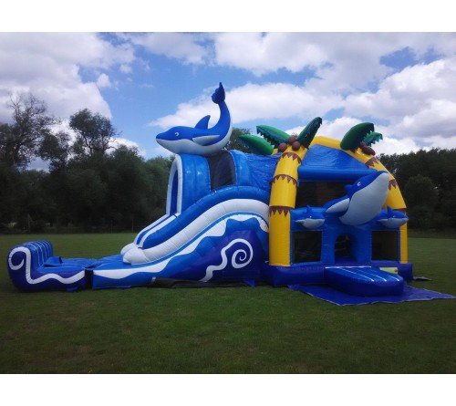 Springkasteel Huren Megafun Dolfijn