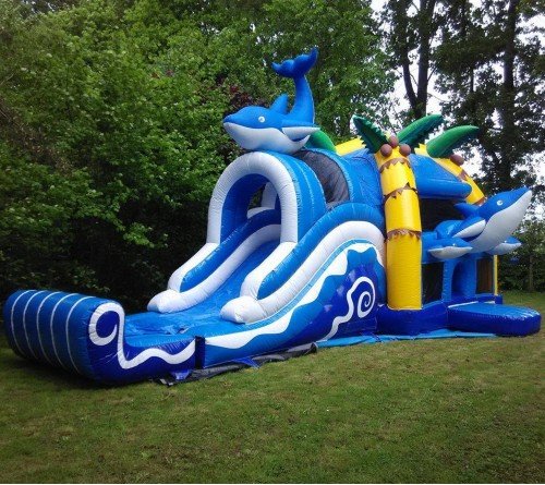 Springkasteel Huren Megafun Dolfijn